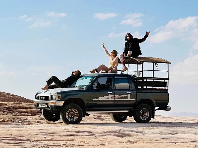 Wadi Rum Cave Camping Eksteriør bilde