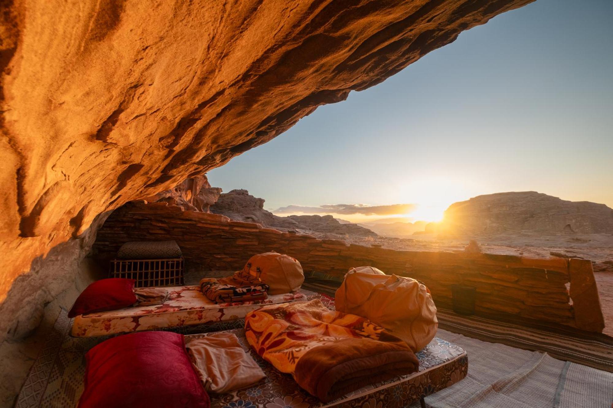 Wadi Rum Cave Camping Eksteriør bilde