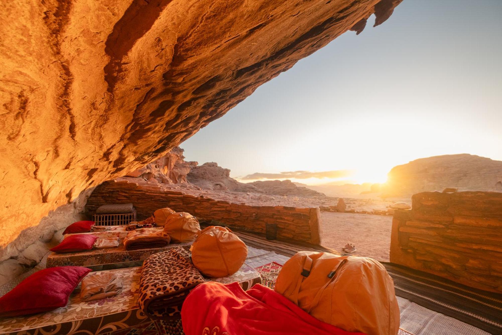 Wadi Rum Cave Camping Eksteriør bilde