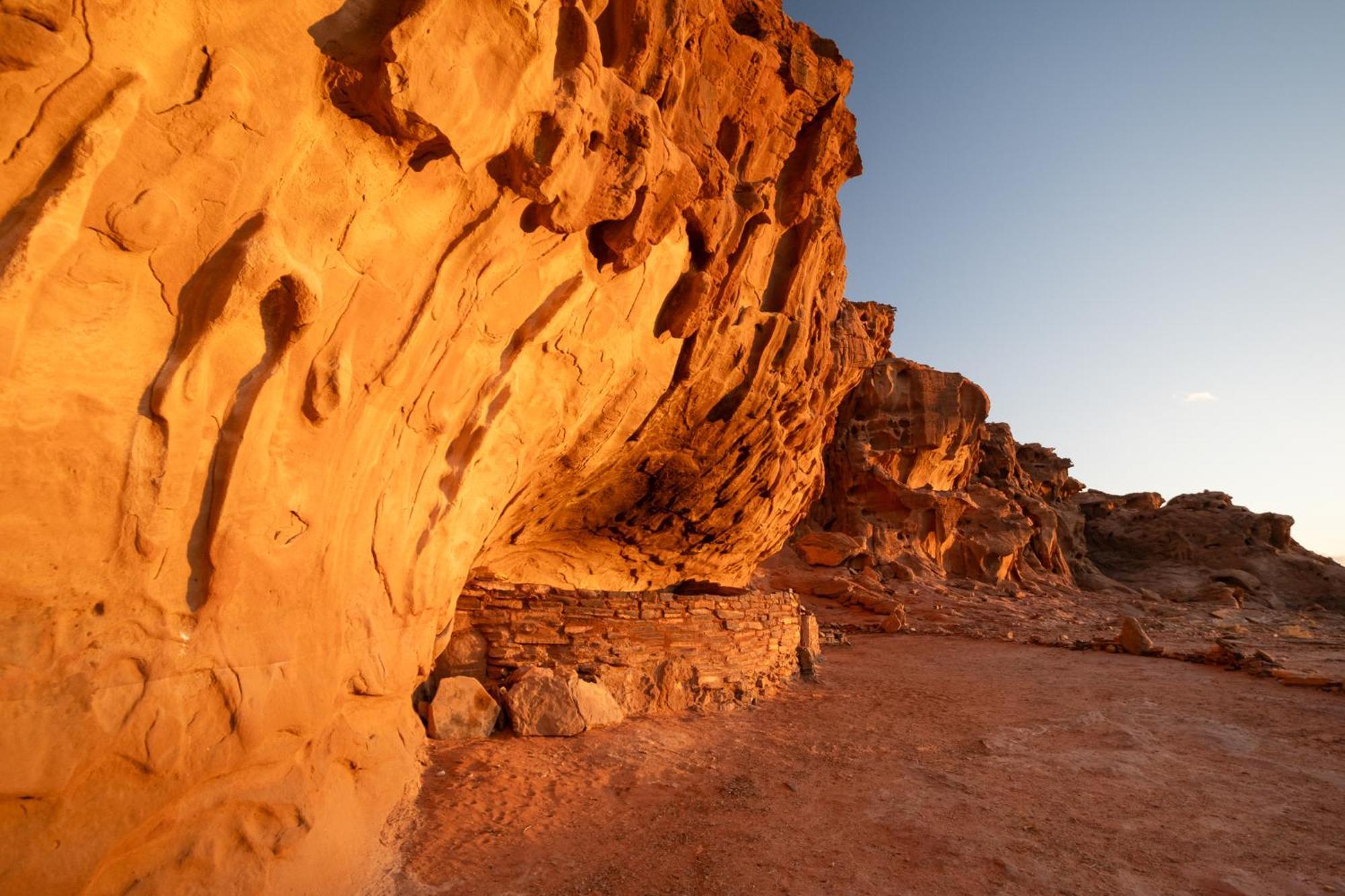 Wadi Rum Cave Camping Eksteriør bilde