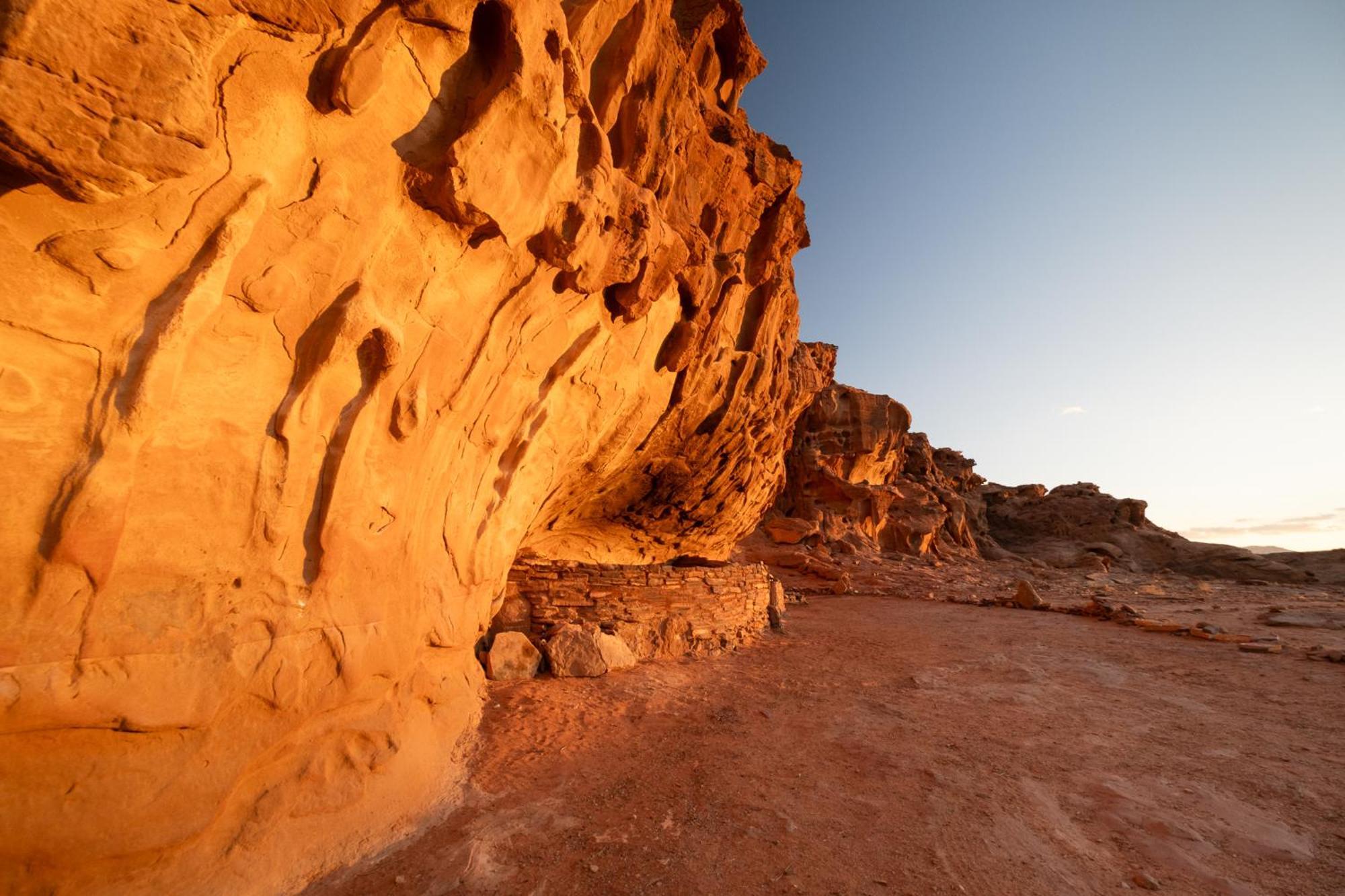 Wadi Rum Cave Camping Eksteriør bilde