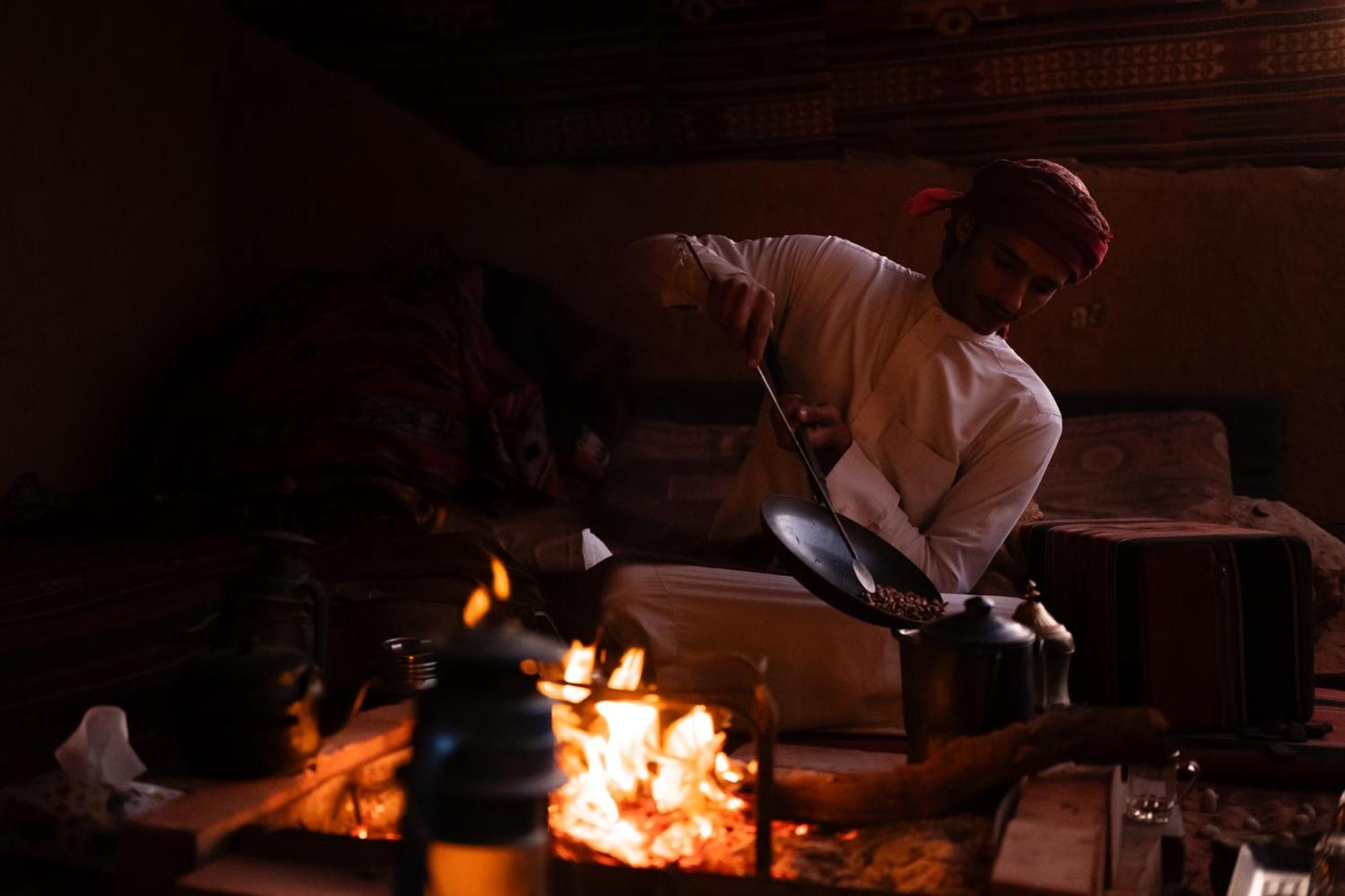Wadi Rum Cave Camping Eksteriør bilde