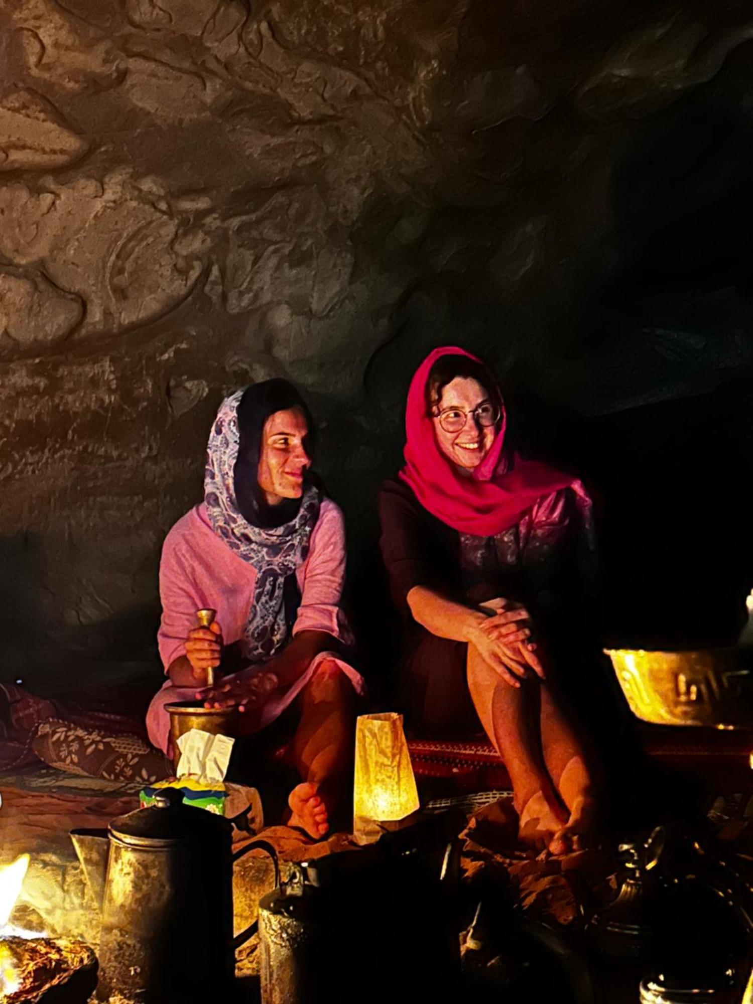 Wadi Rum Cave Camping Eksteriør bilde