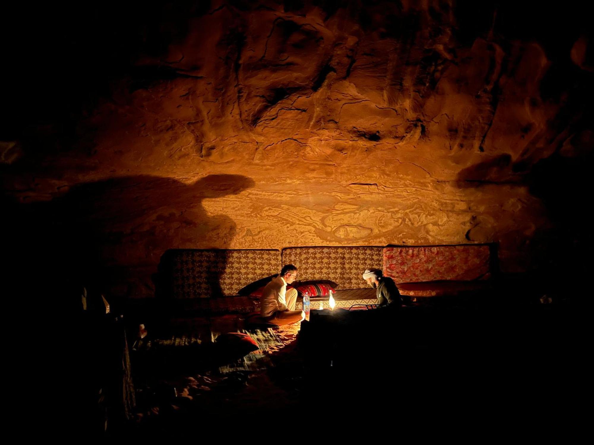 Wadi Rum Cave Camping Eksteriør bilde