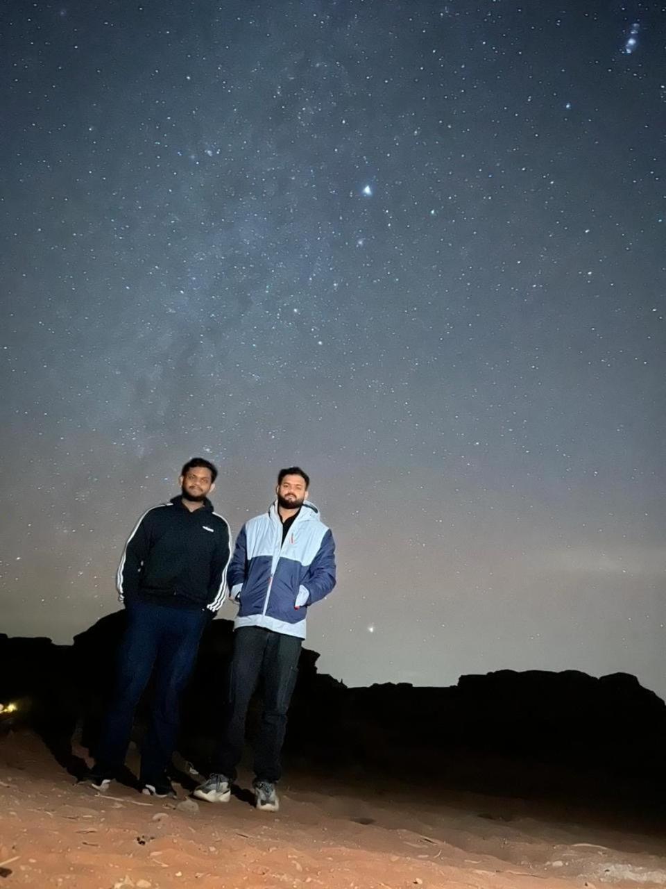 Wadi Rum Cave Camping Eksteriør bilde
