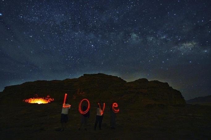 Wadi Rum Cave Camping Eksteriør bilde